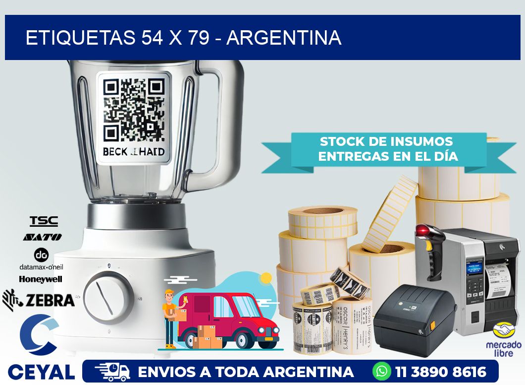 ETIQUETAS 54 x 79 – ARGENTINA