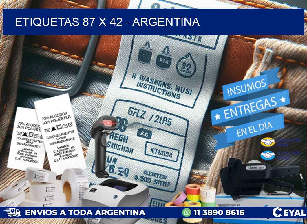 ETIQUETAS 87 x 42 – ARGENTINA