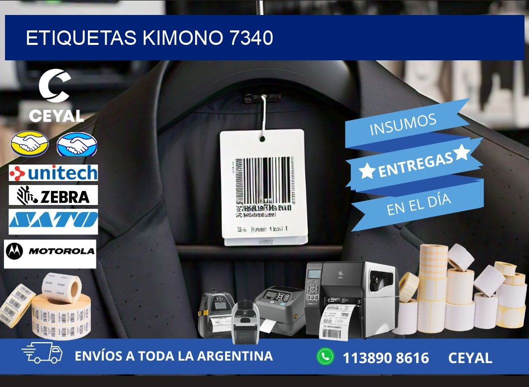 ETIQUETAS KIMONO 7340