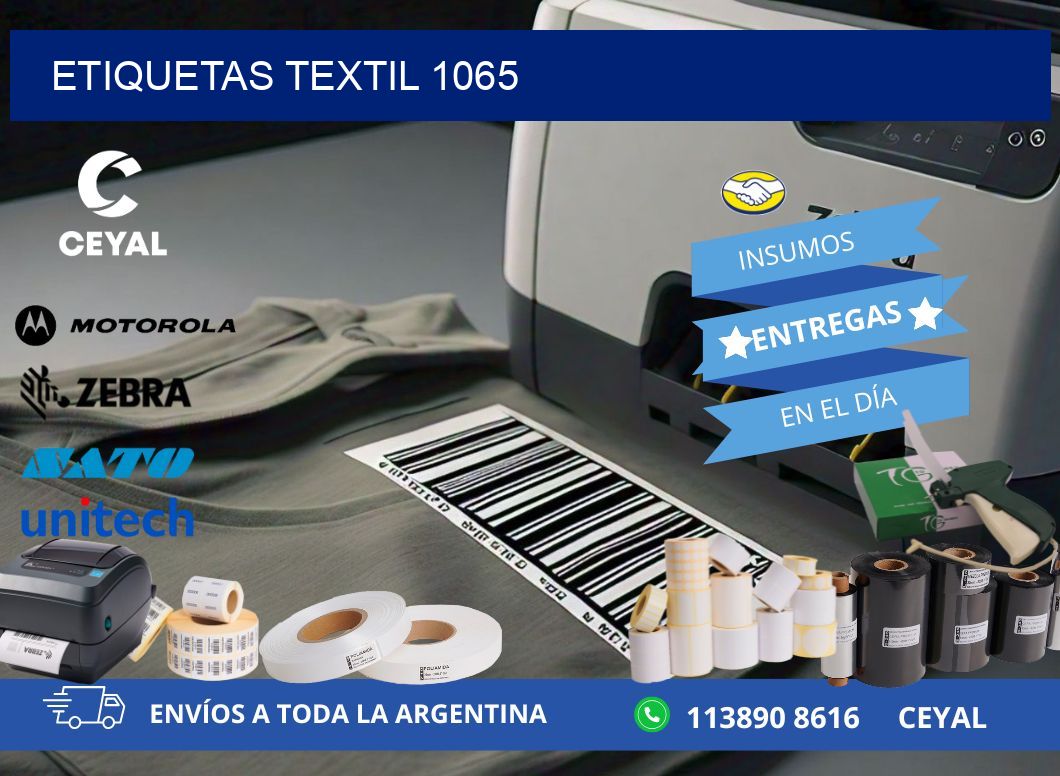 ETIQUETAS TEXTIL 1065