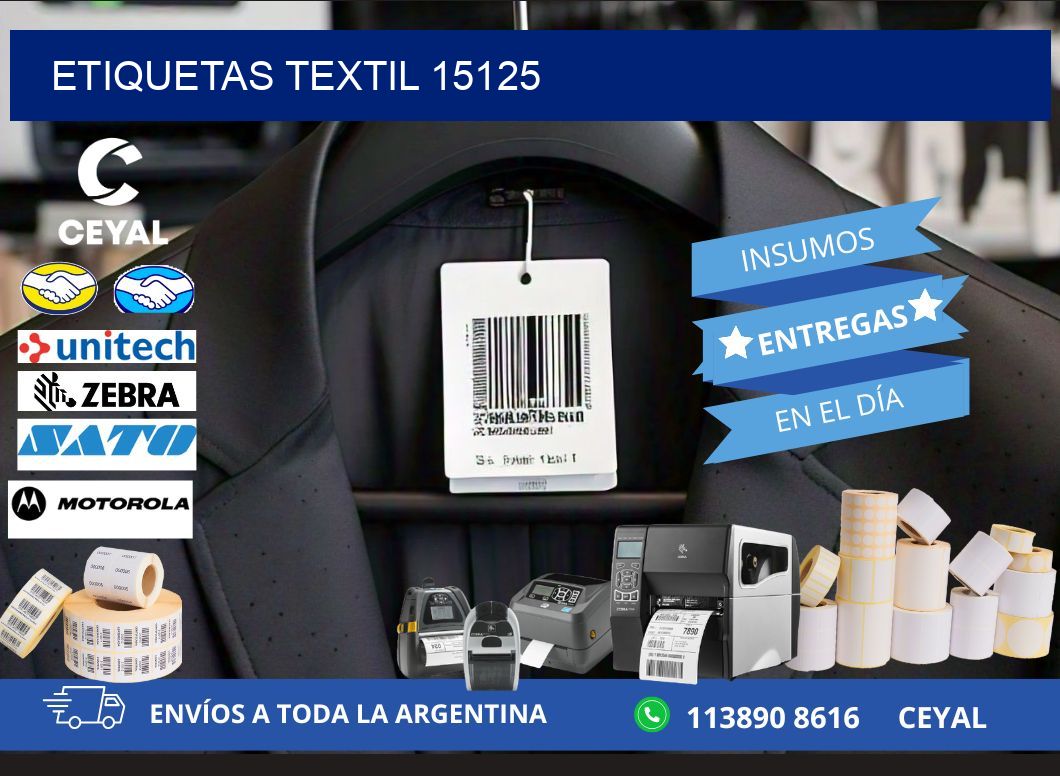 ETIQUETAS TEXTIL 15125