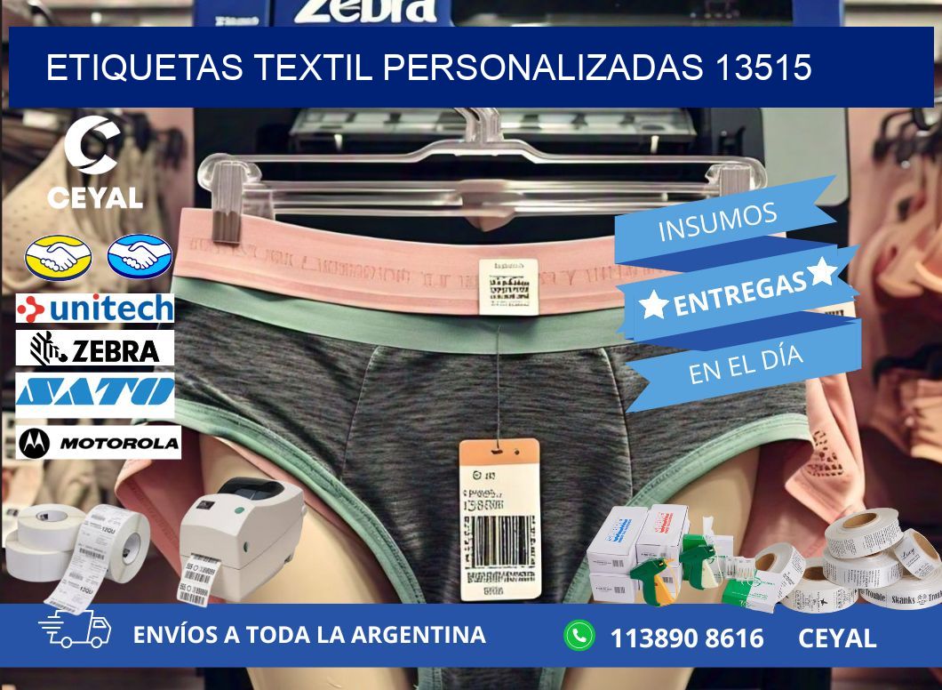 ETIQUETAS TEXTIL PERSONALIZADAS 13515