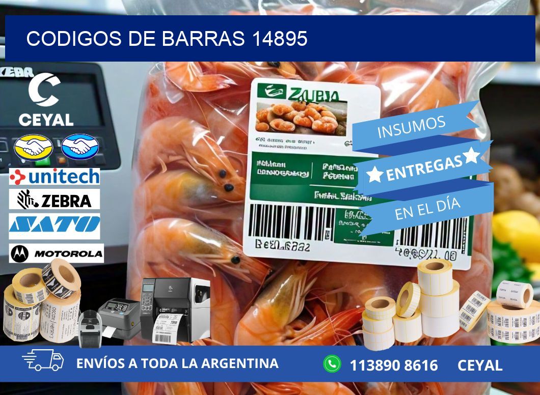 CODIGOS DE BARRAS 14895