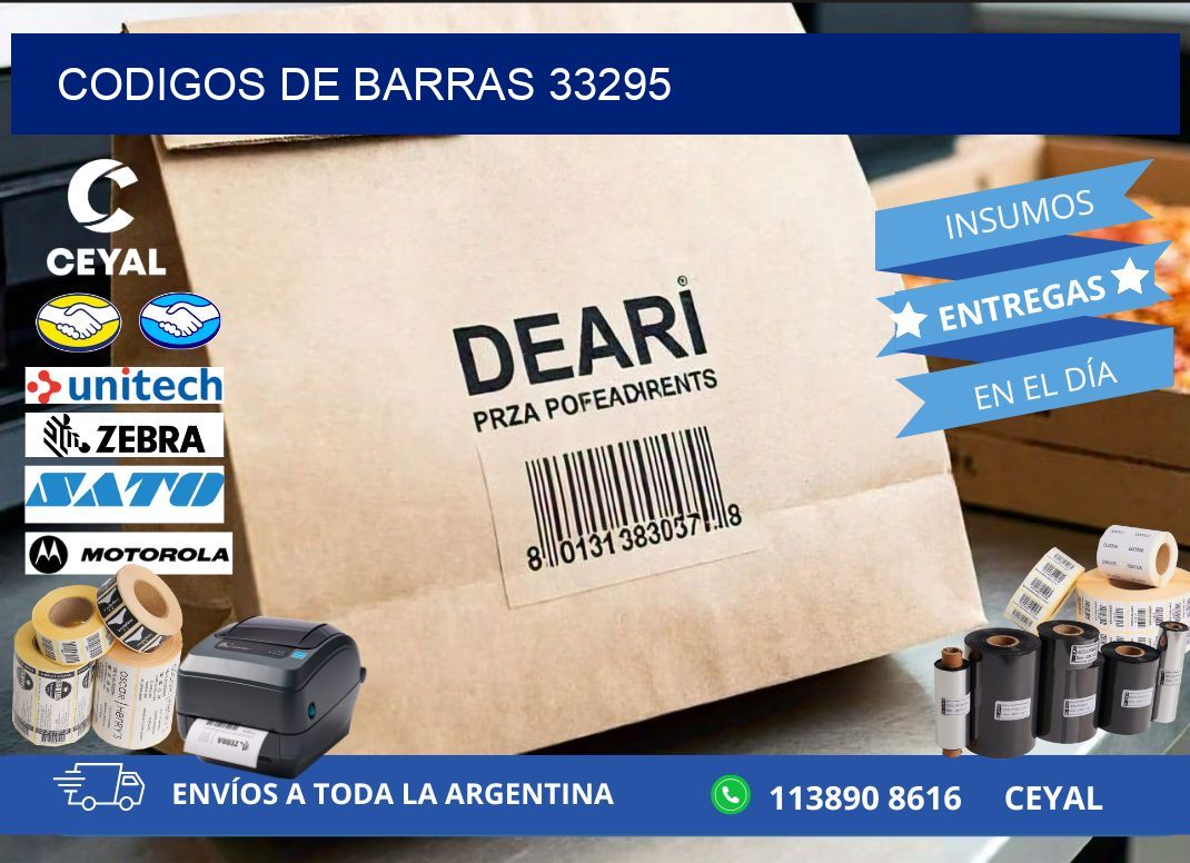CODIGOS DE BARRAS 33295
