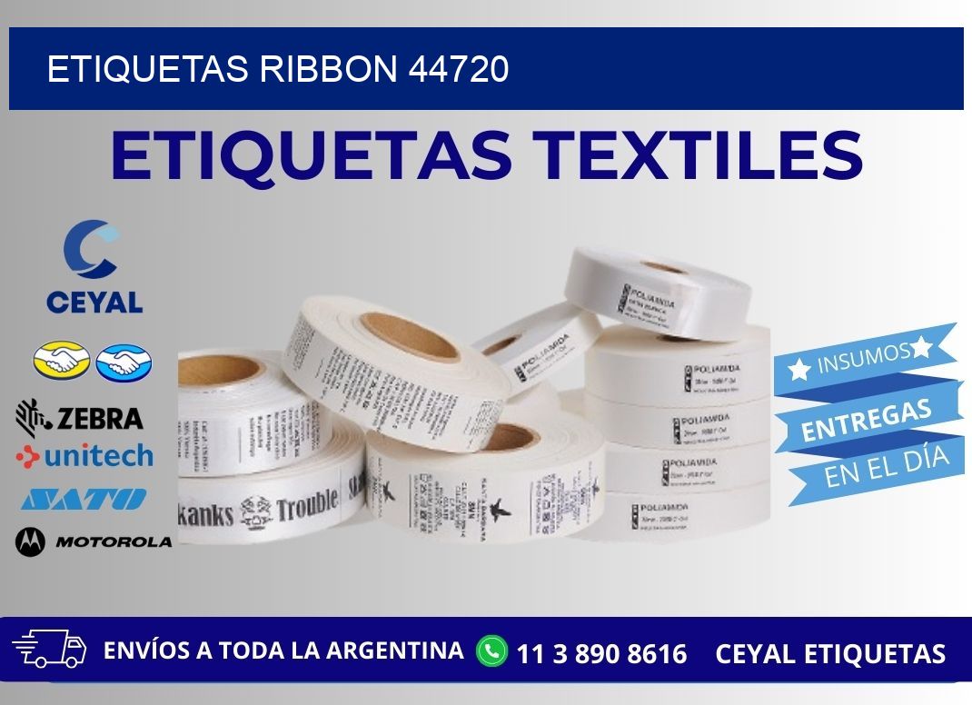 ETIQUETAS RIBBON 44720
