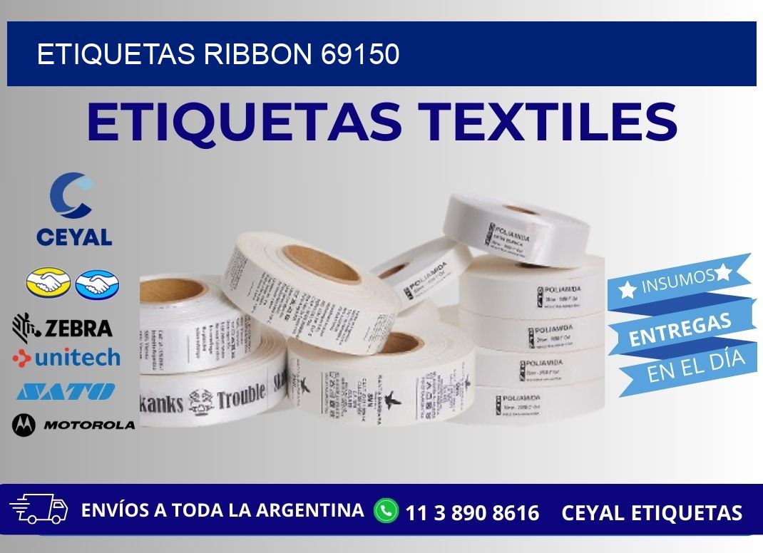 ETIQUETAS RIBBON 69150