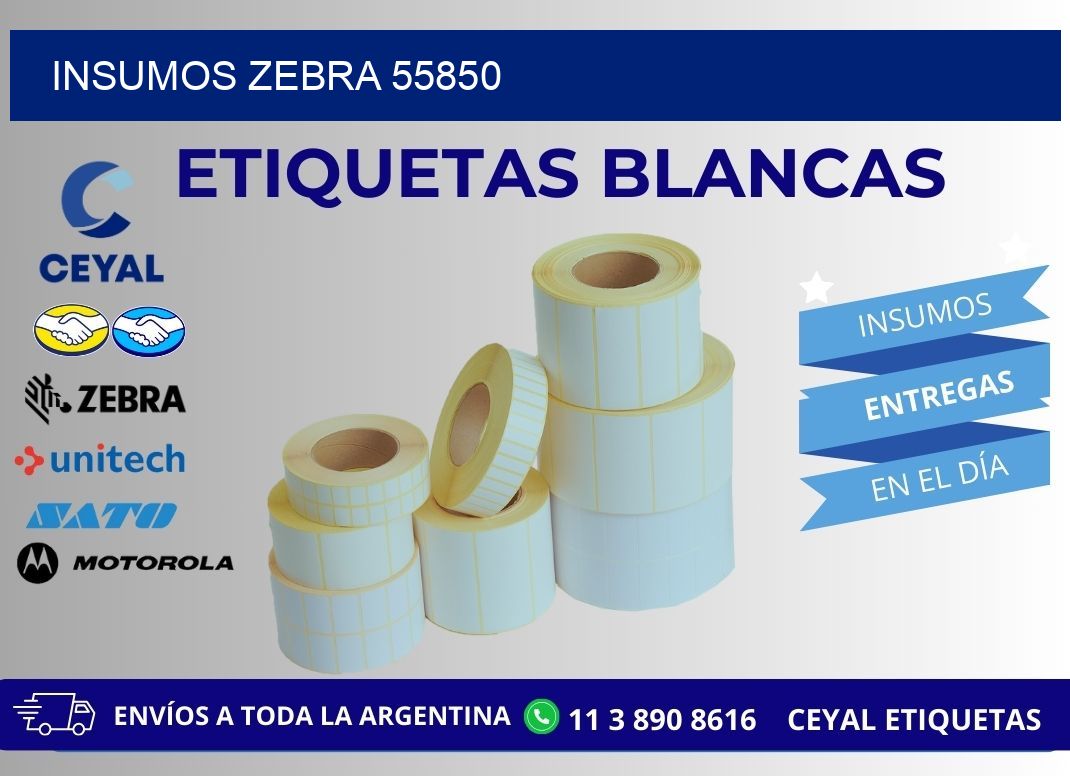 INSUMOS ZEBRA 55850