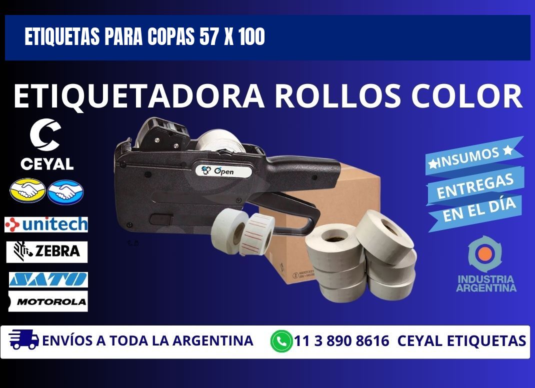 ETIQUETAS PARA COPAS 57 x 100