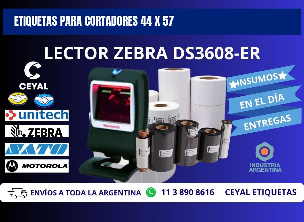 ETIQUETAS PARA CORTADORES 44 x 57