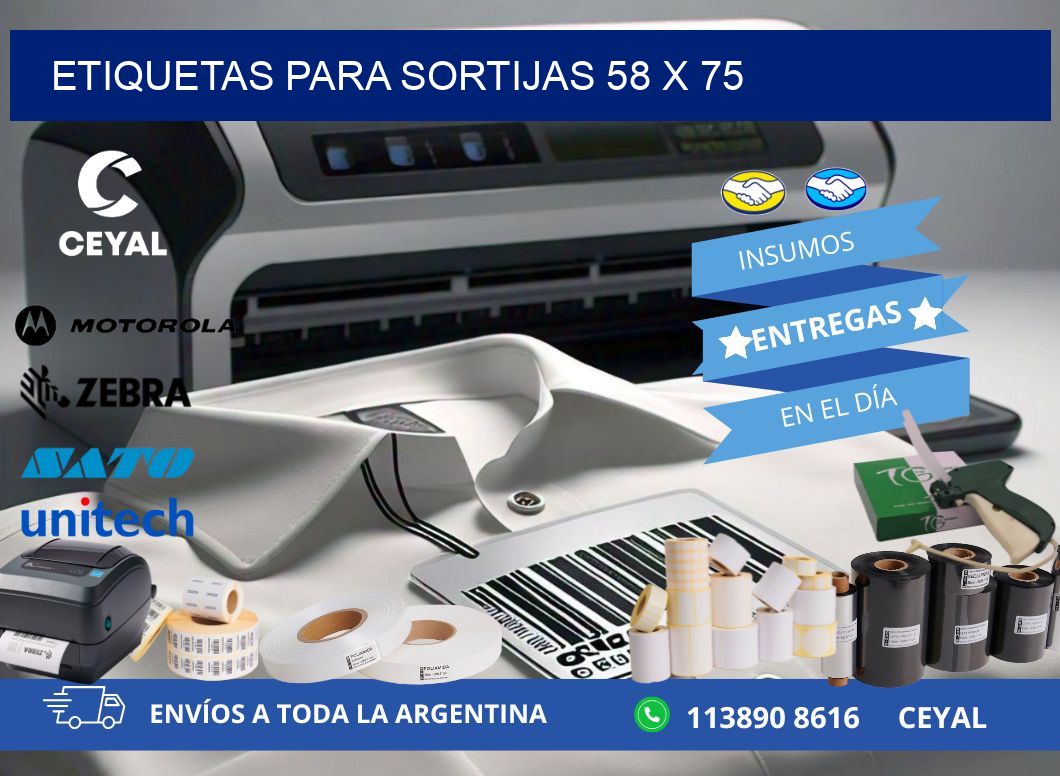 ETIQUETAS PARA SORTIJAS 58 x 75