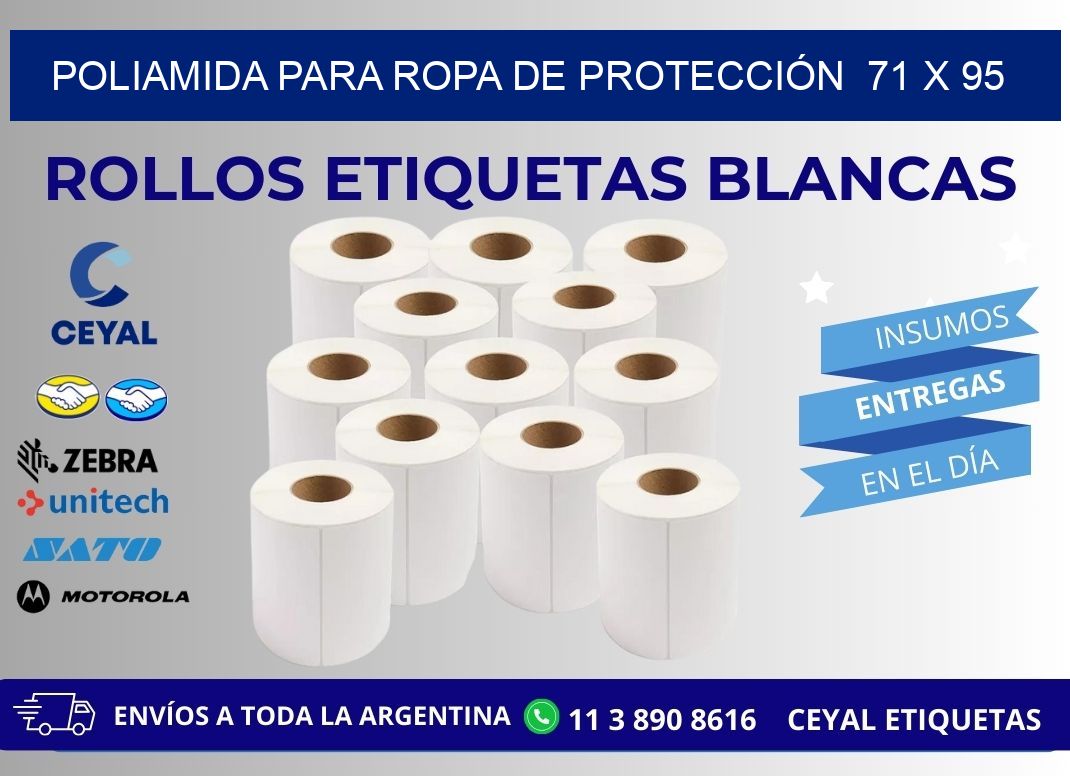 POLIAMIDA PARA ROPA DE PROTECCIÓN  71 x 95