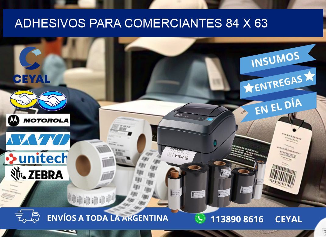 ADHESIVOS PARA COMERCIANTES 84 x 63