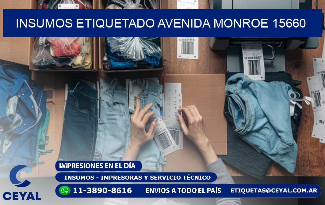 INSUMOS ETIQUETADO Avenida Monroe 15660