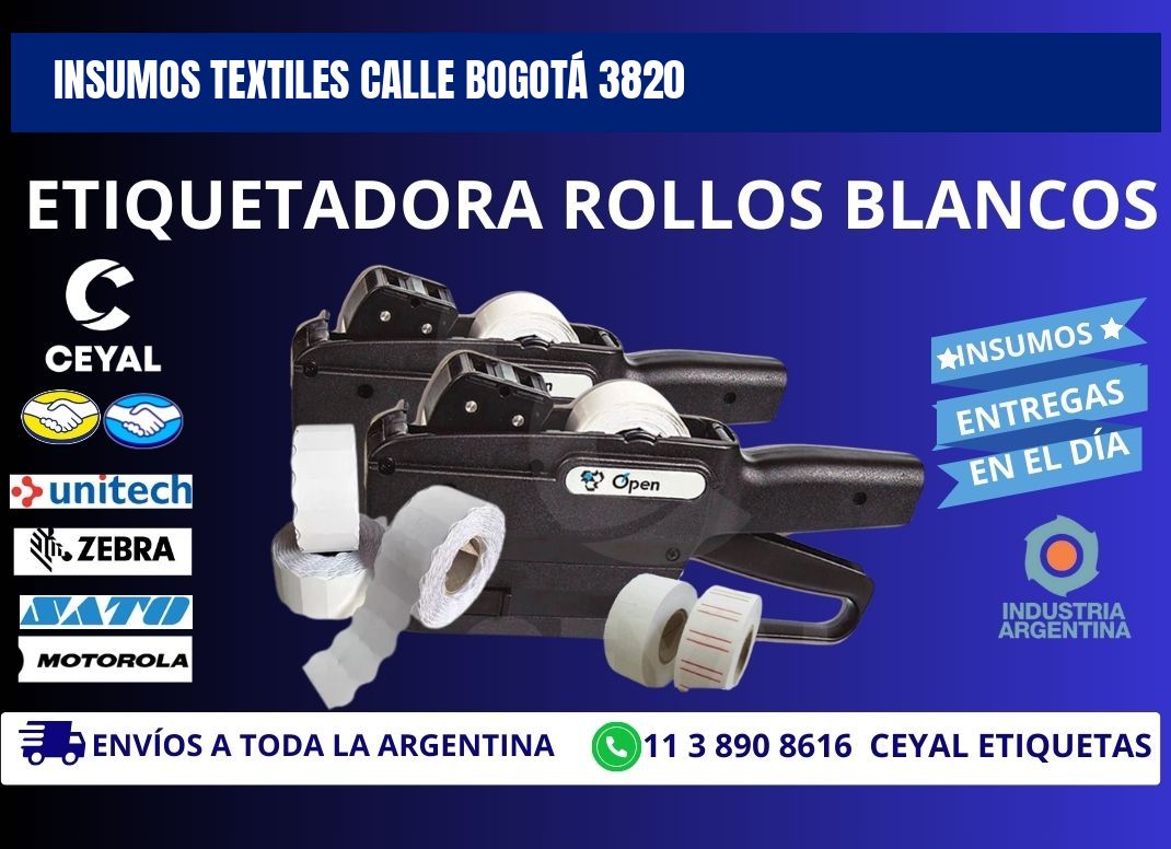 INSUMOS TEXTILES CALLE BOGOTÁ 3820