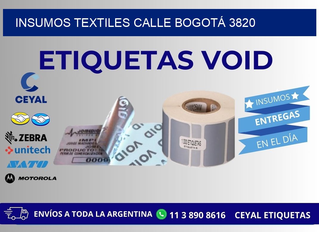INSUMOS TEXTILES CALLE BOGOTÁ 3820