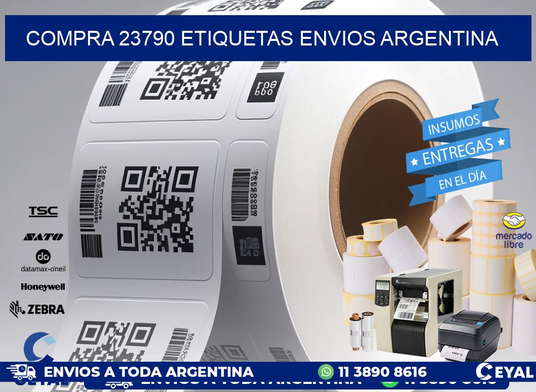 COMPRA 23790 ETIQUETAS ENVIOS ARGENTINA