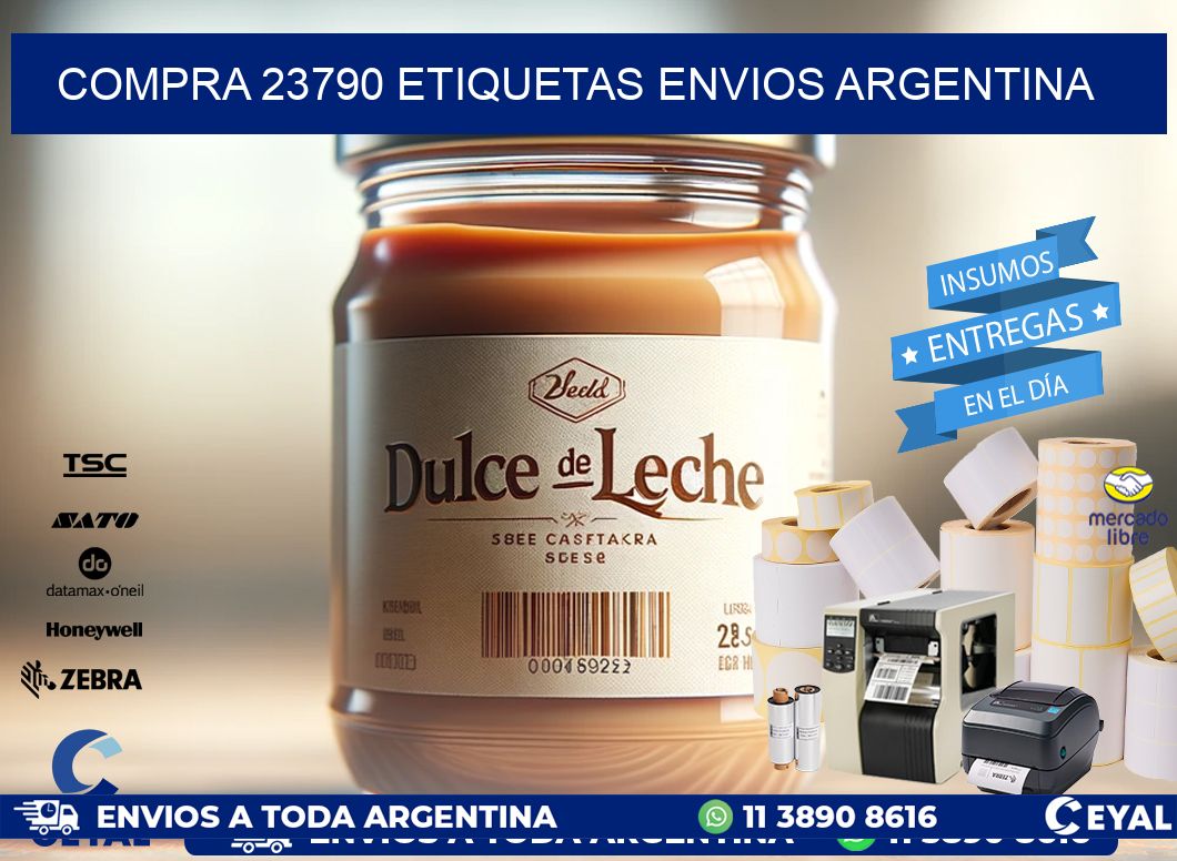 COMPRA 23790 ETIQUETAS ENVIOS ARGENTINA