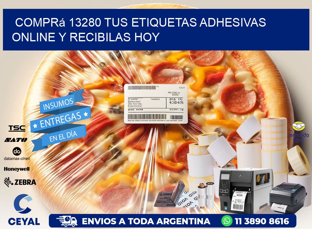 Comprá 13280 tus Etiquetas Adhesivas Online y Recibilas Hoy