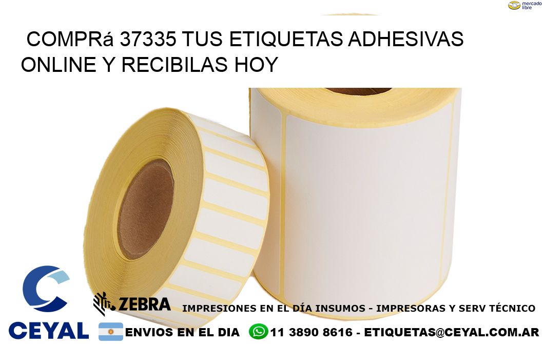 Comprá 37335 tus Etiquetas Adhesivas Online y Recibilas Hoy