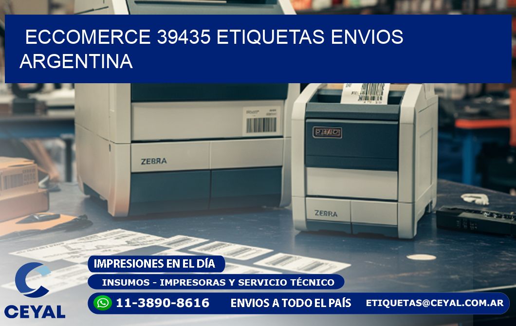 ECCOMERCE 39435 ETIQUETAS ENVIOS ARGENTINA