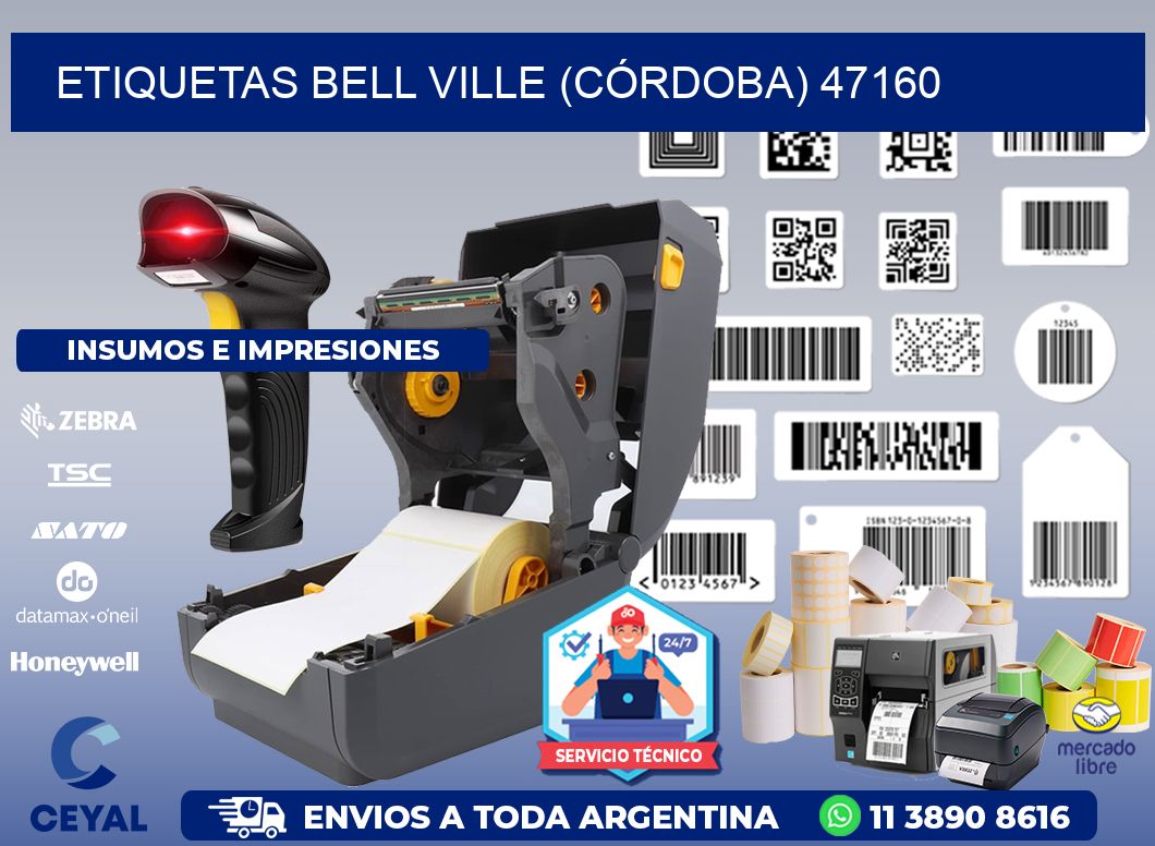 ETIQUETAS BELL VILLE (CÓRDOBA) 47160
