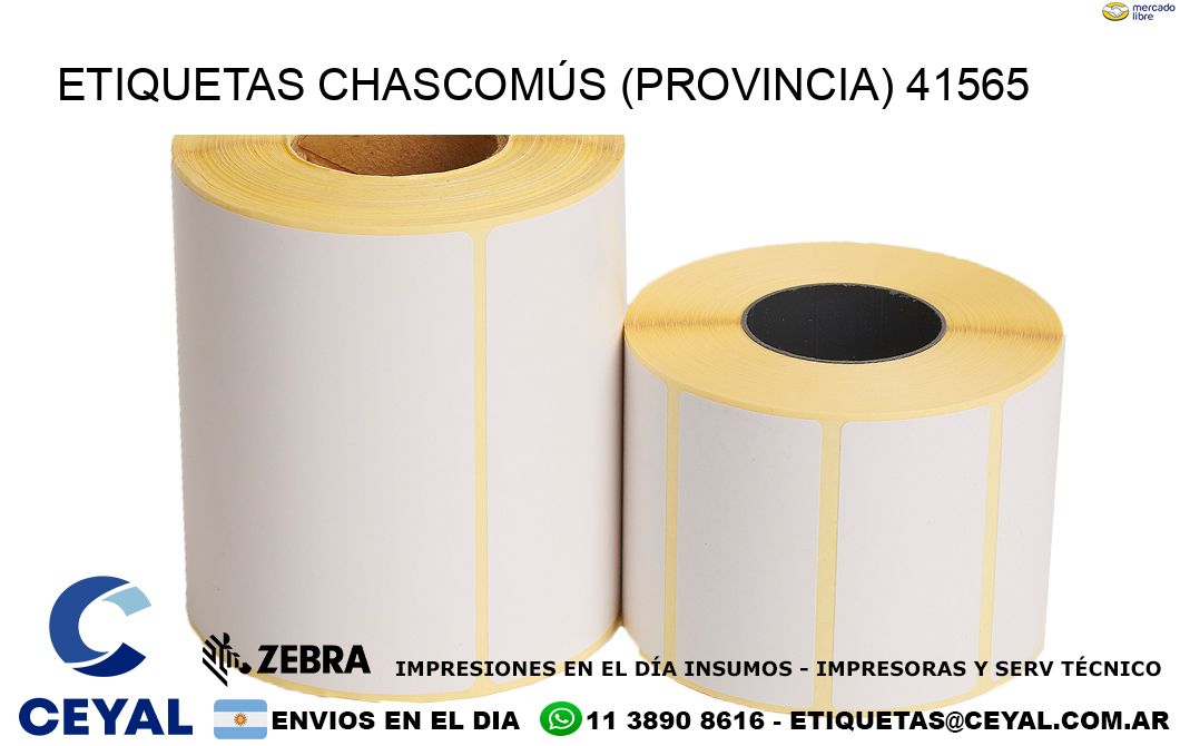 ETIQUETAS CHASCOMÚS (PROVINCIA) 41565