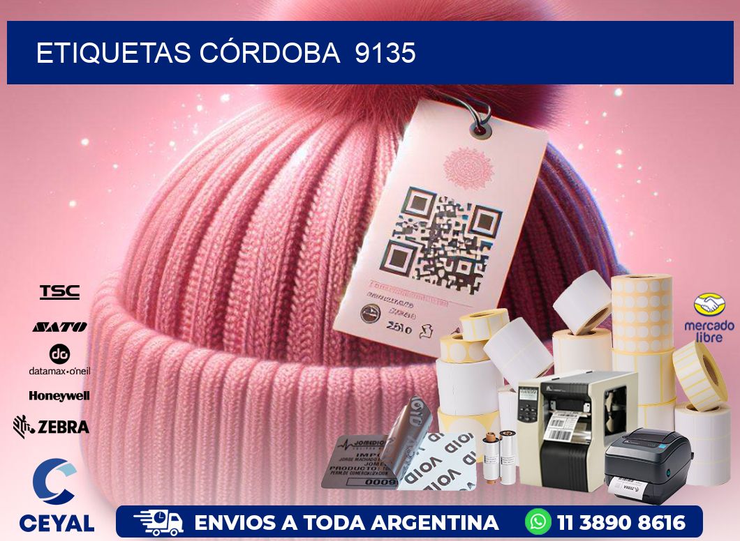 ETIQUETAS CÓRDOBA  9135