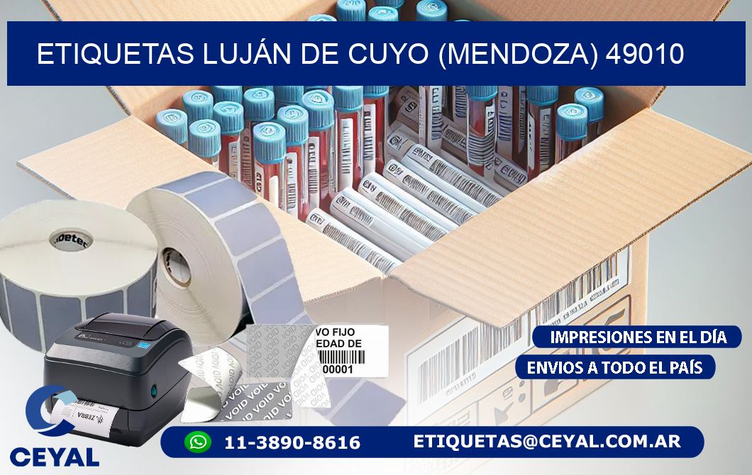 ETIQUETAS LUJÁN DE CUYO (MENDOZA) 49010