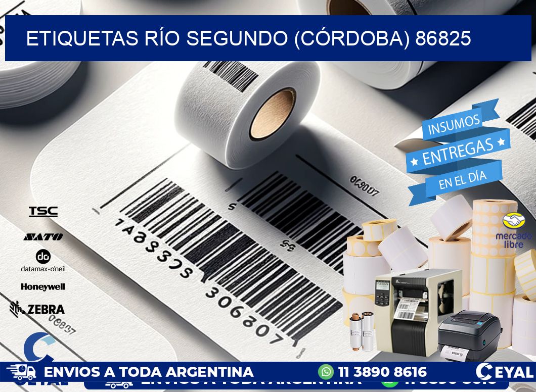 ETIQUETAS RÍO SEGUNDO (CÓRDOBA) 86825