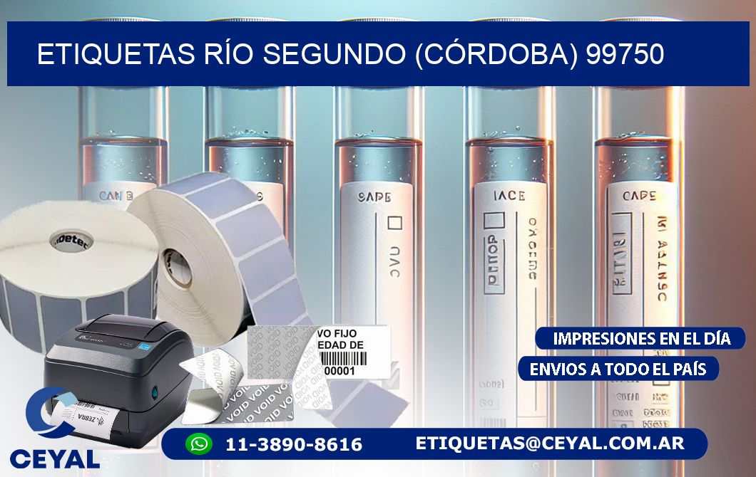 ETIQUETAS RÍO SEGUNDO (CÓRDOBA) 99750