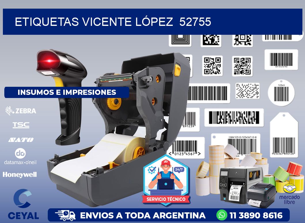 ETIQUETAS VICENTE LÓPEZ  52755