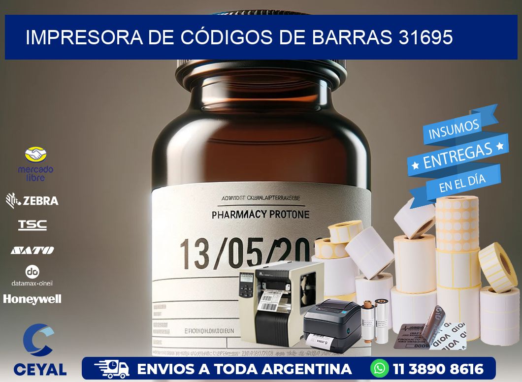 IMPRESORA DE CÓDIGOS DE BARRAS 31695