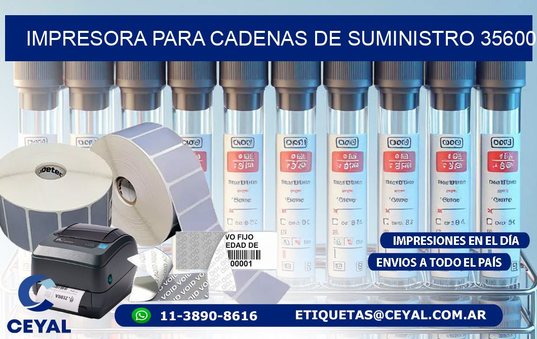 IMPRESORA PARA CADENAS DE SUMINISTRO 35600