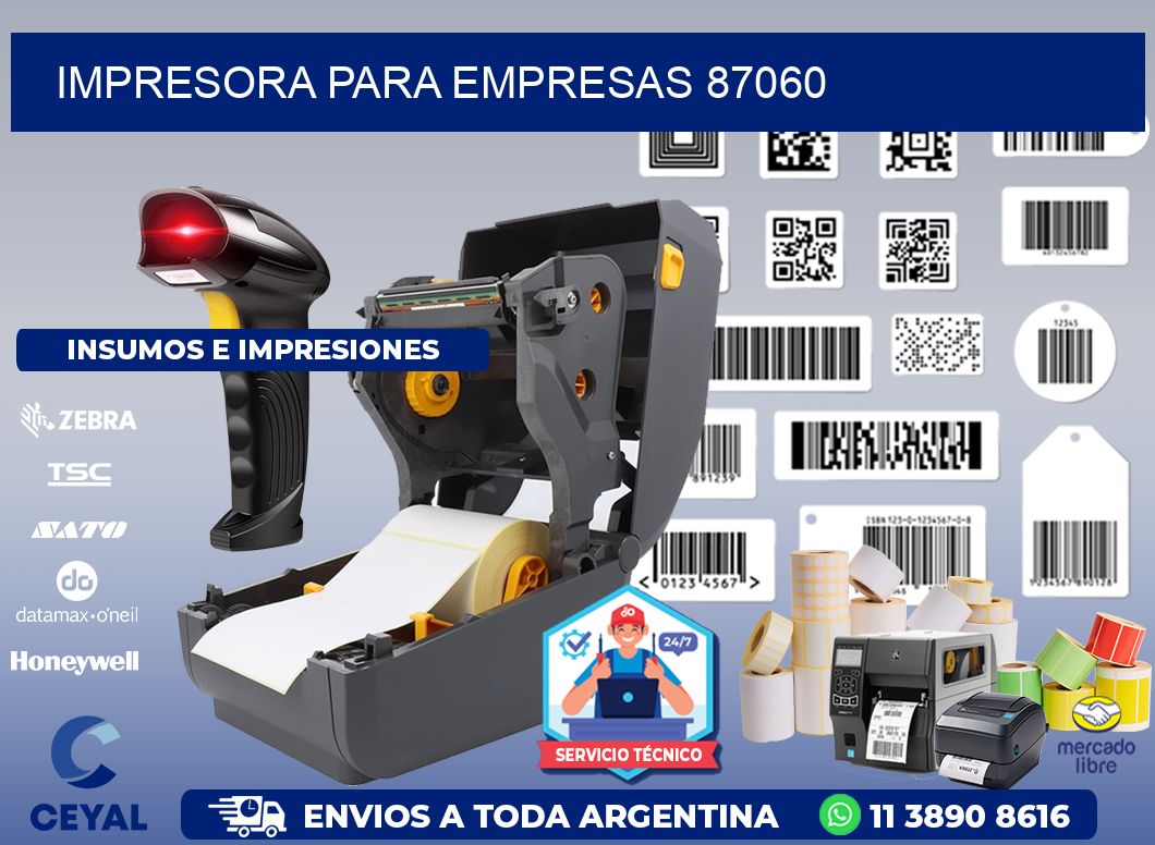 IMPRESORA PARA EMPRESAS 87060