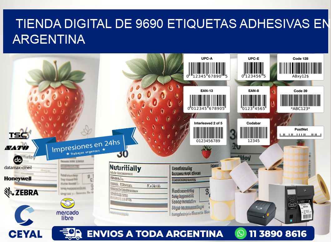 Tienda Digital de 9690 Etiquetas Adhesivas en Argentina