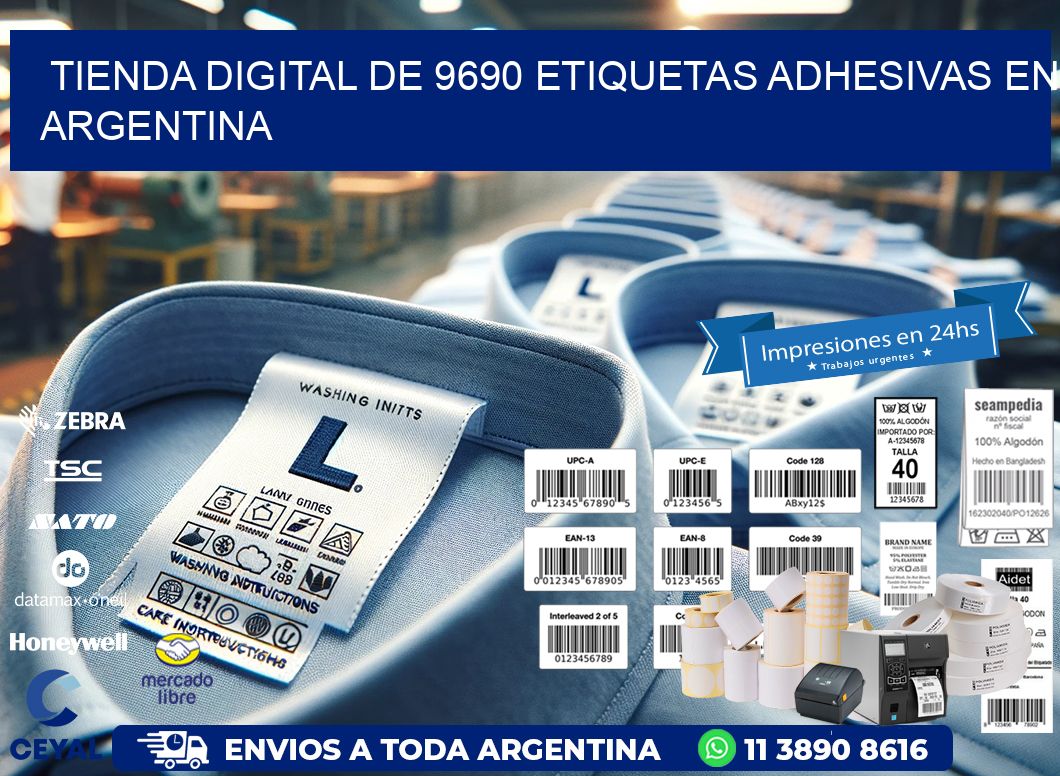 Tienda Digital de 9690 Etiquetas Adhesivas en Argentina