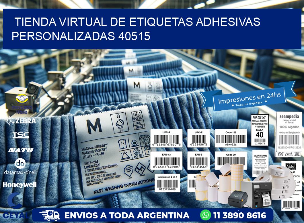 Tienda Virtual de Etiquetas Adhesivas Personalizadas 40515