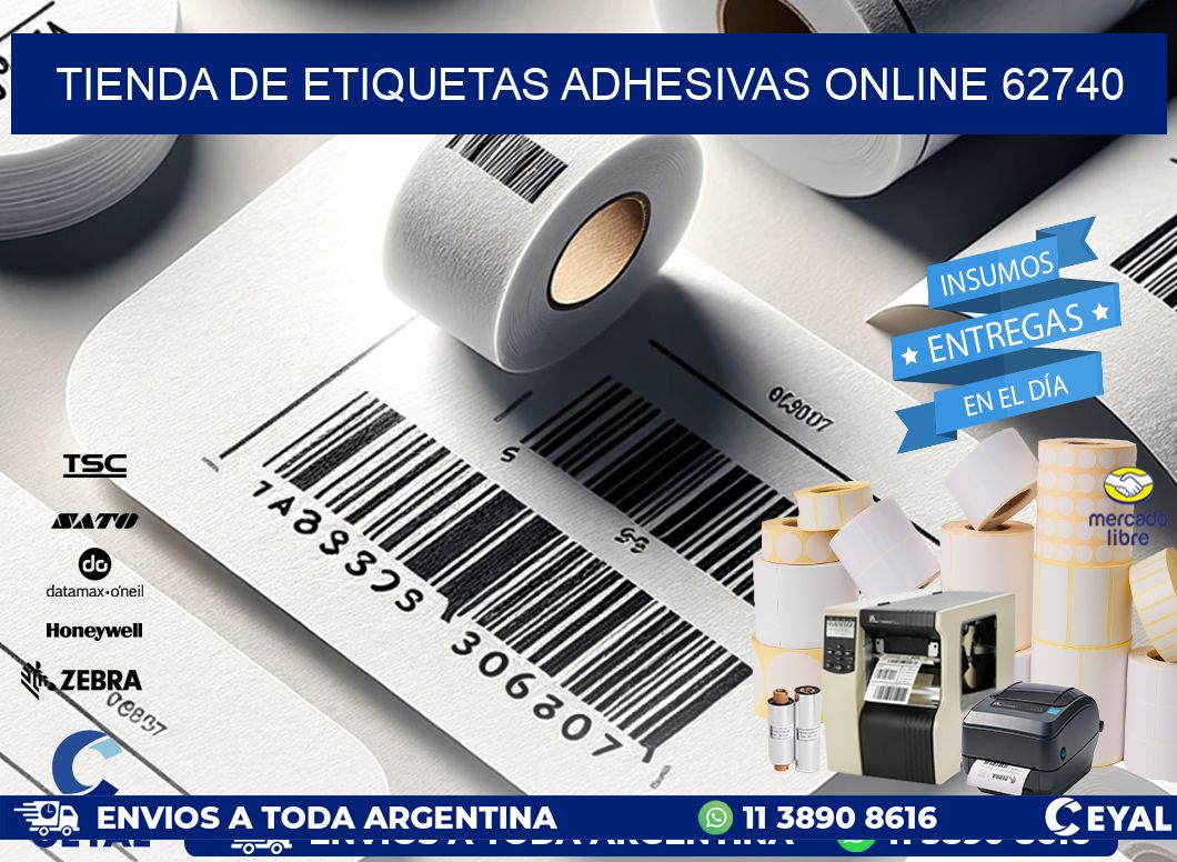 Tienda de Etiquetas Adhesivas Online 62740
