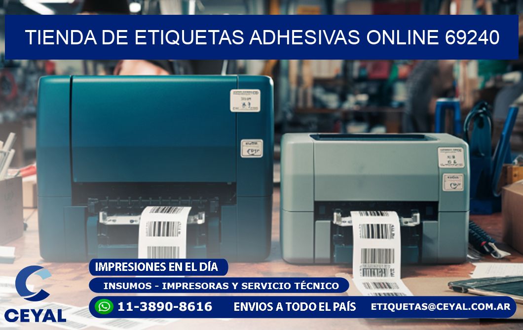 Tienda de Etiquetas Adhesivas Online 69240