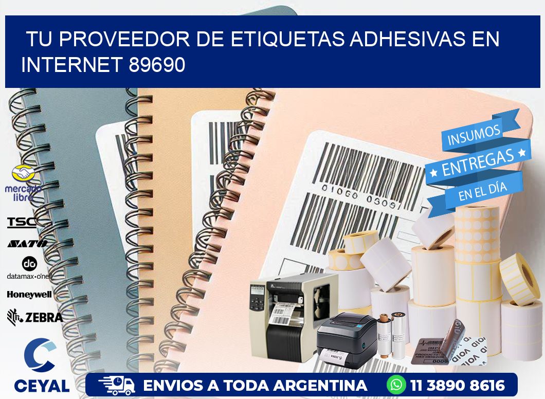 Tu Proveedor de Etiquetas Adhesivas en Internet 89690