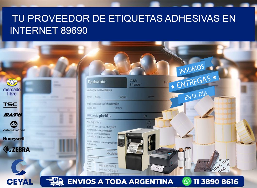 Tu Proveedor de Etiquetas Adhesivas en Internet 89690