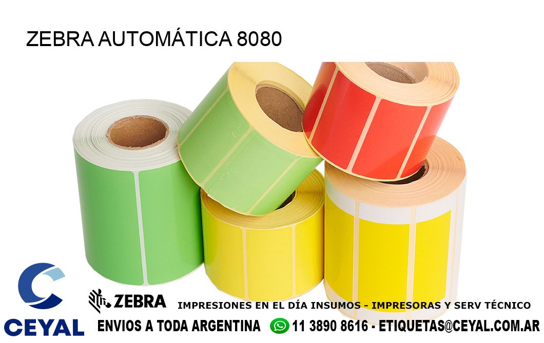 ZEBRA AUTOMÁTICA 8080