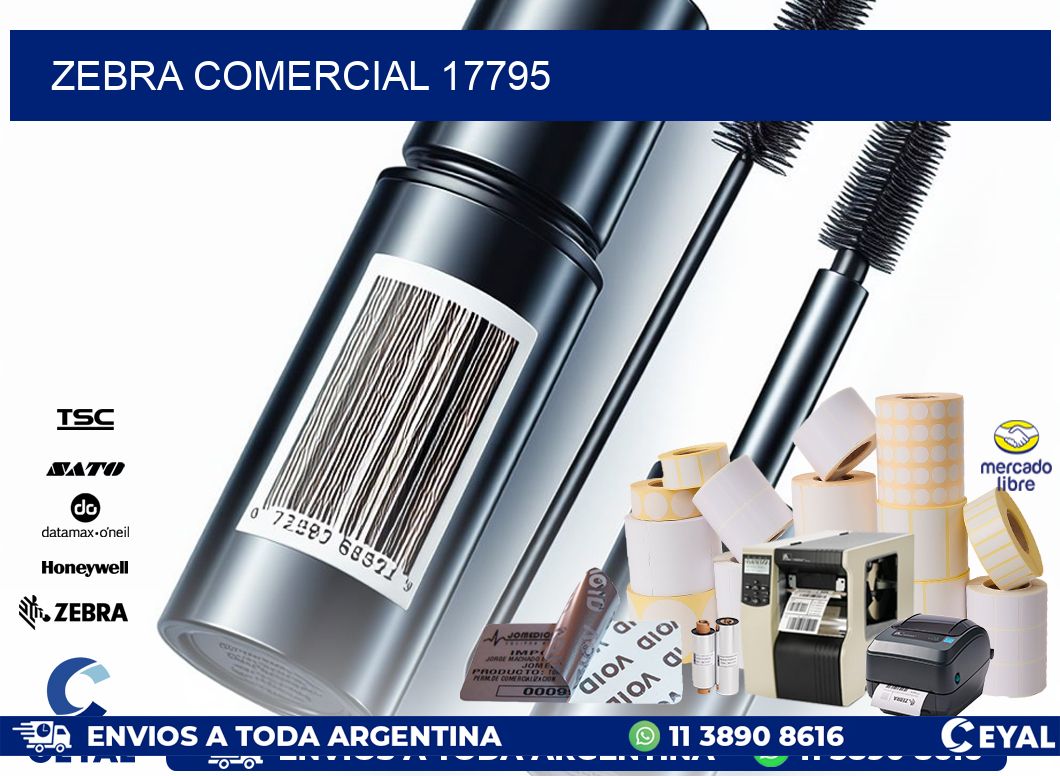 ZEBRA COMERCIAL 17795