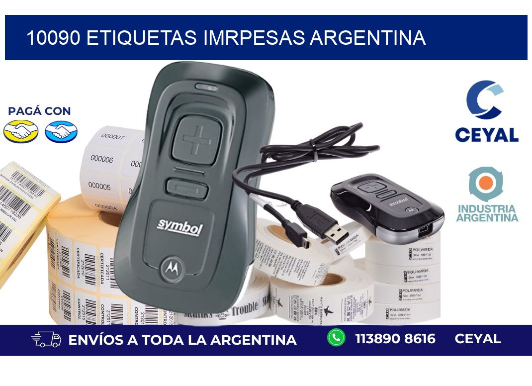 10090 etiquetas imrpesas argentina