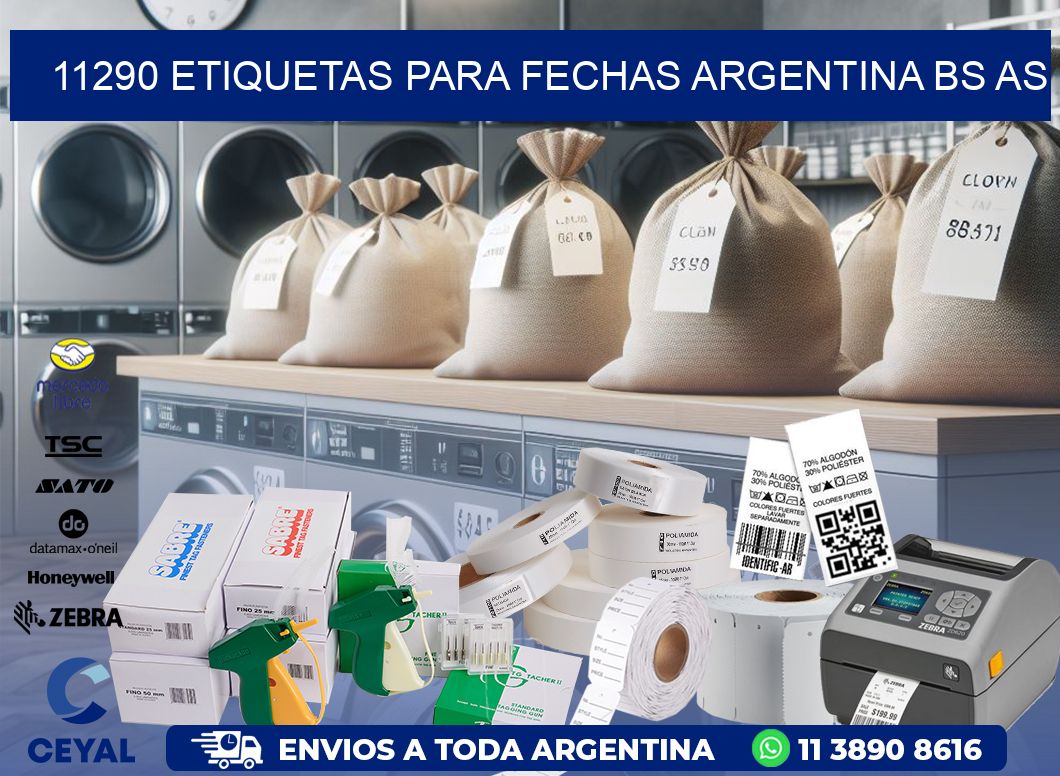 11290 ETIQUETAS PARA FECHAS ARGENTINA BS AS