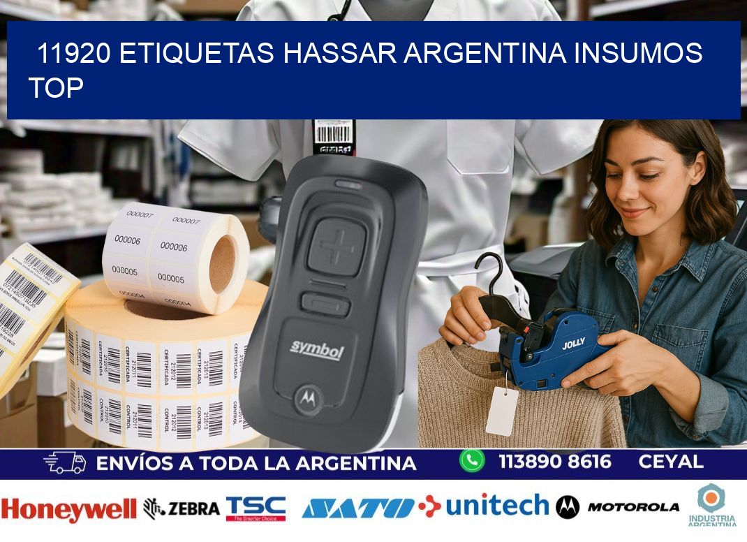 11920 etiquetas hassar argentina INSUMOS TOP