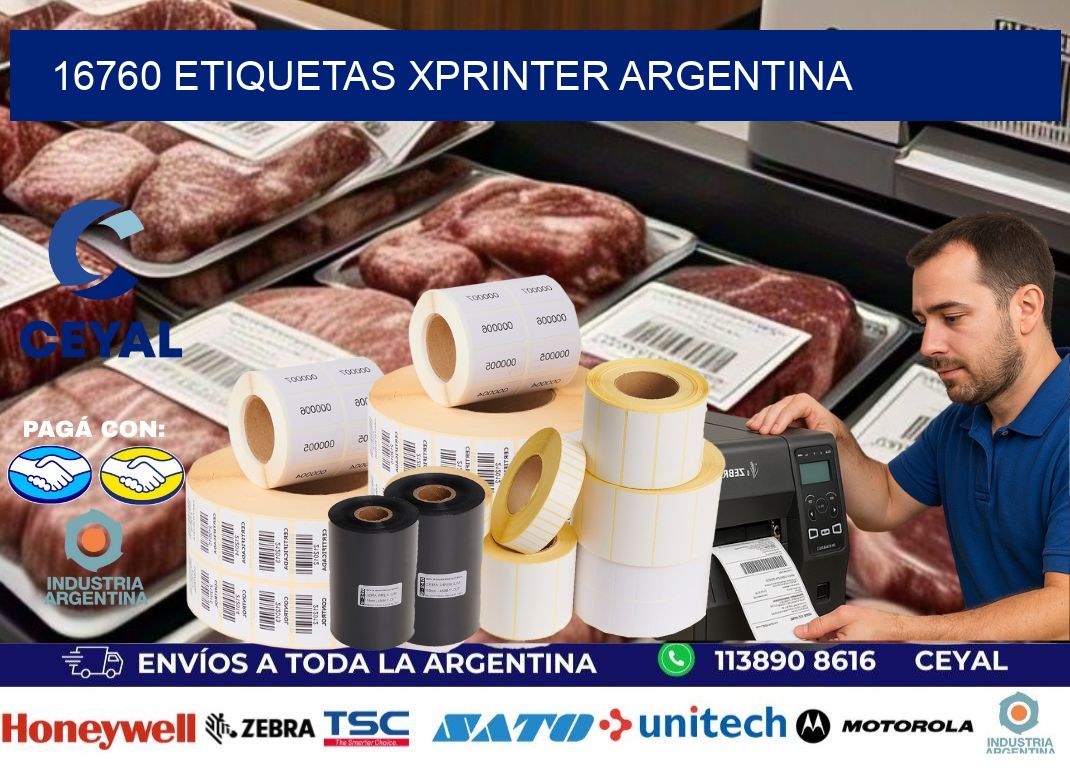 16760 etiquetas xprinter argentina