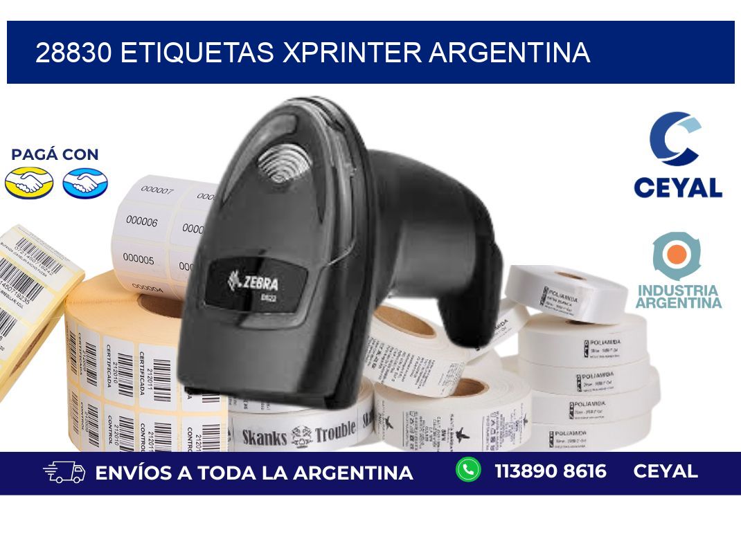 28830 etiquetas xprinter argentina