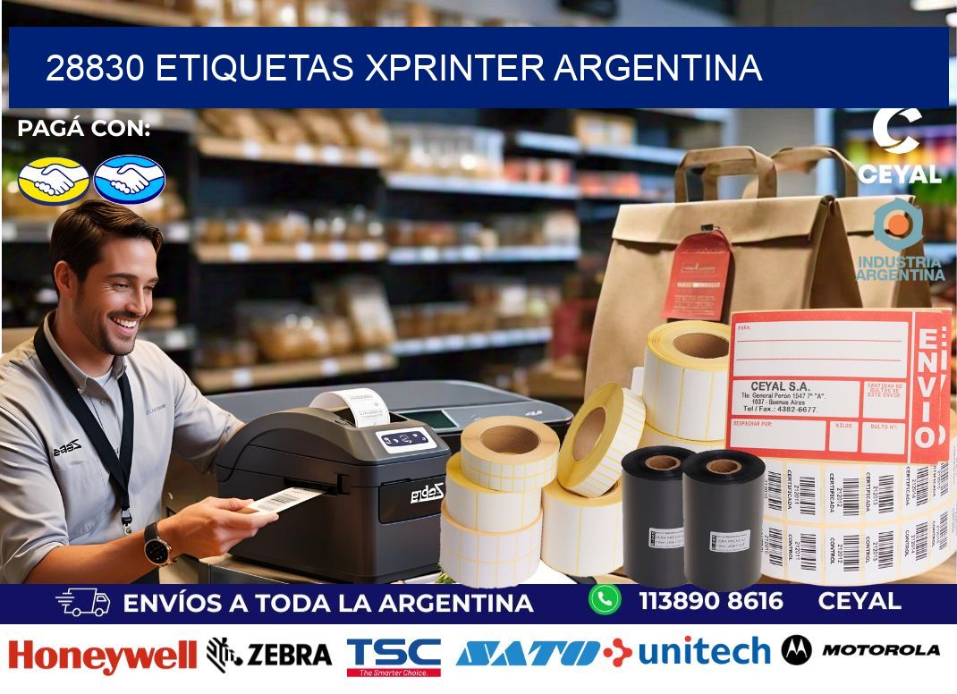 28830 etiquetas xprinter argentina