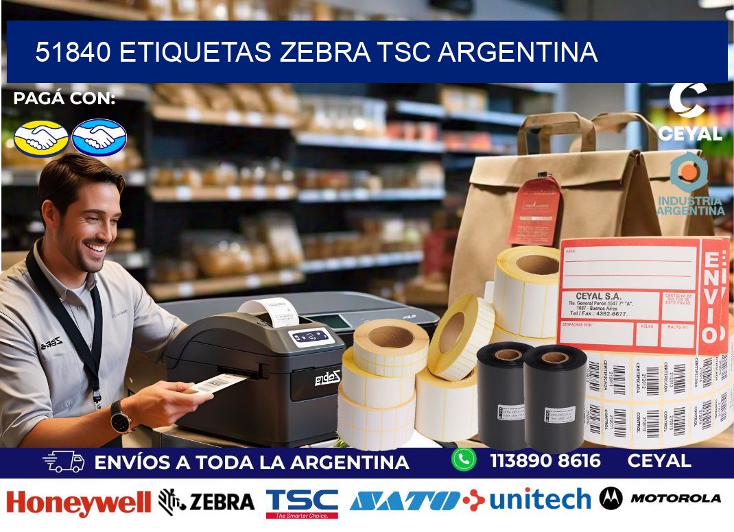 51840 etiquetas zebra tsc argentina